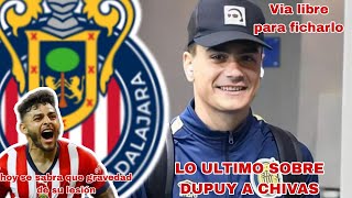 🚨LO ULTIMO DE DUPUY A CHIVAS Habra NUEVA Oferta El Interes Sigue  Noticias Chivas Hoy [upl. by Rustie]