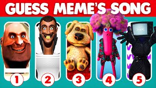 Find meme by voice  Guess the song  Freddy Fazbear Toca Toca FNAF Among us Skibidi Toilet 🔊 [upl. by Ryann]