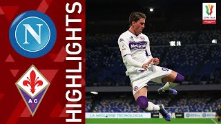 Napoli 25 Fiorentina  A thumping win for la Viola  Coppa Italia Frecciarossa 202122 [upl. by Nairb]