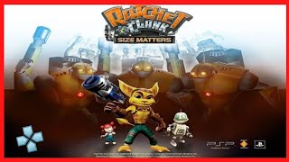 Ratchet amp Clank Size Matters  PSP Gameplay PPSSPP [upl. by Cahra]