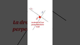 Comment construire rapidement deux droites perpendiculaires math viral maths perpendicularlines [upl. by Gideon]