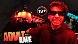 i visited the biggest ADULT Rave in Paris [upl. by Ahsitniuq]