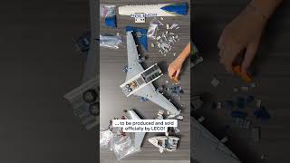 LEGO Timelapse  Nolinor Boeing 737200 Model [upl. by Khorma438]