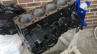 Ford 2300 dirt car engine build [upl. by Pearlstein]