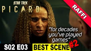 Star Trek Picard Season 2 Episode 3 BEST SCENE – Raffi [upl. by Perr]