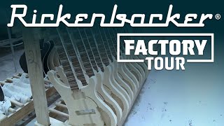 Rickenbacker Guitars Factory Tour Model 330 Construction [upl. by Iredale670]