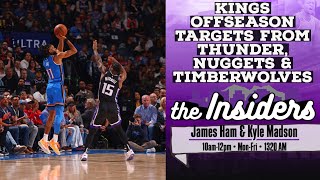 Kings offseason targets from Thunder Nuggets and Timberwolves [upl. by Marj]