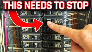 10 Common Mistakes DIYers Make In Circuit Breaker Boxes [upl. by Nnylyt426]