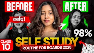 Self Study Routine for Students 🔥 Score 95 and Become a Topper  Shubham Pathak class10 class12 [upl. by Oab451]