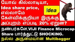 ஏன் Idea share update ஏறியது  taj gvk share analysis  viji finance share price  GAIL share [upl. by Cantu]