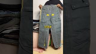 🔥 एसे शुरू करो Thrift Store in Delhi India  baggy cargo pants  thrift busines  thevitalthings [upl. by Annaek]