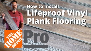 HOW TO Install Lifeproof Vinyl Plank amp Laminate Flooring  Easy Step by Step  Tips amp Tricks [upl. by Ronna353]