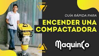 Como encender CORRECTAMENTE una bailarina compactadora  Maquinco [upl. by Nazay438]