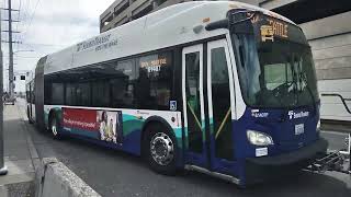 SoundTransit Articulated Bus 594 Lakewood StationTacoma Dome StationSeattle [upl. by Angle476]