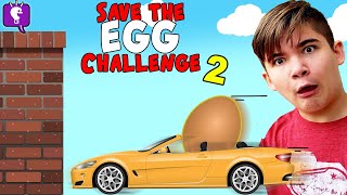 SAVE the EGG in a BRICK Car Challenge with HobbyFamily [upl. by Ettennek750]