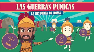 LAS GUERRAS PÚNICAS  INFONIMADOS LA HISTORIA DE ROMA [upl. by Sisely]