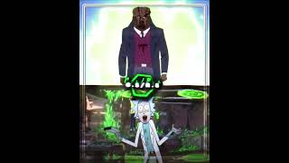 \\Rick Sanchez Vs Angstrom Levy edit ok levy ricksanchez invincible rickandmorty anime fyp [upl. by Nnaeilsel]