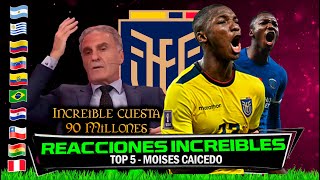 Top 5 HUMILLACIONES HISTORICAS de MOISES CAICEDO 🔥 Mejores Momentos 🏆 [upl. by Assilem]