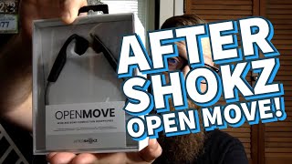 Aftershokz Openmove Unboxing [upl. by Porta637]