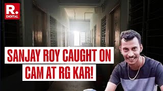 Kolkata Doctor Death CCTV Shows Accused Sanjay Roy In RG Kar Hospital After Incident [upl. by Catha]