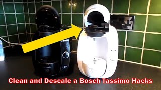 How to clean and descale a Bosch Tassimo Coffee Machine [upl. by Eimar827]