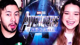 AVENGERS END GAME  Teaser Trailer Reaction [upl. by Loferski]