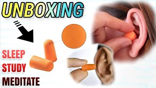 3M Foam Earplugs  Best Noise Cancelling Ear Plugs for Study  Sleeping  Unboxing amp Review [upl. by Seebeck809]