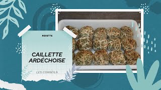 recette pas a pas dune caillette ardéchoise [upl. by Ajar328]