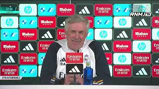 Rueda de prensa ANCELOTTI previa Real Madrid  Atleti 03022024 [upl. by Atisor]