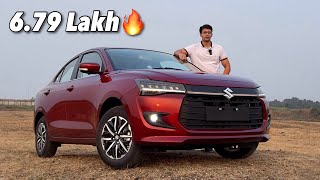 Mini Audi A4🔥 2024 New Maruti Dzire ZXi Real World Drive Review [upl. by Starla]