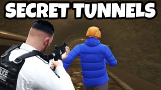 Shootout In Secret Underground Tunnels in GTA 5 RP [upl. by Apeed]