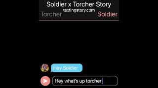 Torcher x Soldier Story Texting Story app link in Desc [upl. by Ahsrav]