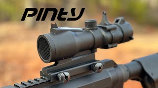 4x32 Prism Scope with Fiber Sight  PINTY [upl. by Gianni]