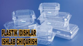 PLASTIK IDISHLAR ISHLAB CHIQARISH [upl. by Aicatsanna51]