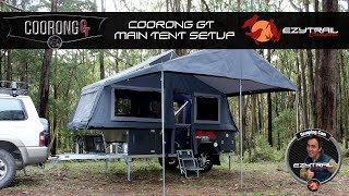 Ezytrail campers  Coorong Gt Main Setup [upl. by Anatniuq]