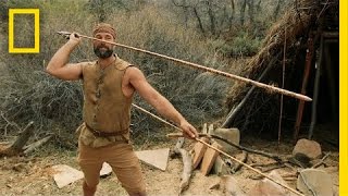 How to Throw an Atlatl  Live Free or Die DIY [upl. by Scuram]