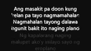 Alaala na lang byhambog ng sagpro wlyrics [upl. by Ainniz45]