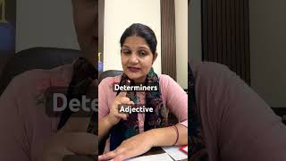 Determines and adjectives type of adjectives class 8 difference between determiner and adjectives [upl. by Kcirdorb]