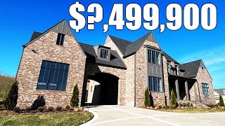 Brand New LUXURY Home Tour in Rosebrooke  Brentwood TN Homes for Sale [upl. by Leatri]