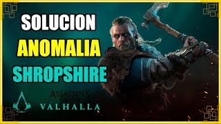 Solución Anomalía Shropshire  Assassins Creed Valhalla [upl. by Rutra]