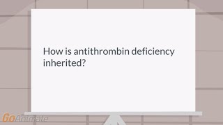 How is antithrombin III deficiency inherited [upl. by Rahr]