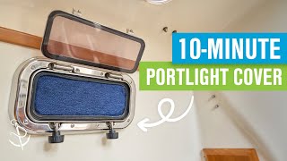 Make Your Own Portlight Cover [upl. by Eloc]