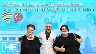 Magenverkleinerung in der Türkei  Die Schlauchmagen Geschichte von Daniela und Maria [upl. by Irpac191]