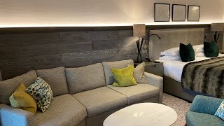 Lodore Falls Hotel amp Spa Deluxe Spa Suite opposite Derwentwater Lake District  May 2021 [upl. by Eidroj653]