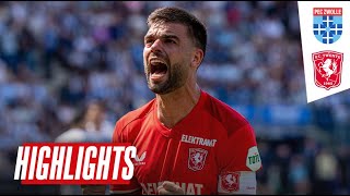 FC TWENTE behaalt DERDE plek in ZWOLLE  PEC Zwolle  FC Twente 19052024  Highlights [upl. by Lovich421]