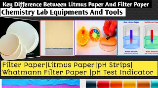 Detection Of Acid And Base By Litmus Paper And Diffrence Between Litmus And Filter PaperLitmus pH [upl. by Ad817]