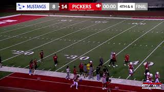 Junior Varsity Football Ingleside Mustangs vs Robstown Cotton Pickers [upl. by Elehcir]