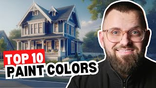 Top 10 MUSTHAVE Benjamin Moore Paint Colors for Your Homes Exterior 🏠💖 [upl. by Iliram]