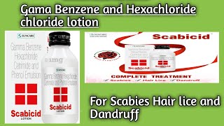 Gamma benzene hexachloride and cetrimide lotion uses in hindi [upl. by Maltzman]