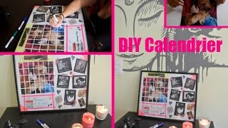 ♡ DIY déco mon calendrier mural personnalisé et effaçable  ♡ ☼ Cendre Arts ☼ [upl. by Avirt]